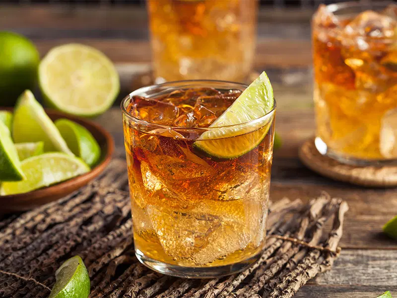 Photo du cocktail Dark 'n' Stormy