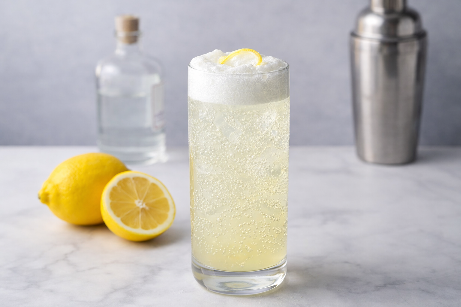Photo du cocktail Gin Fizz